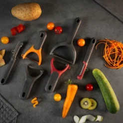Peelers Y-tomatskalare röd/grå