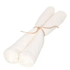 Pellava tygservett 2-pack 45x45 cm vit