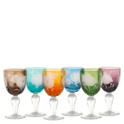 Peony Vinglas 6-pack Multi