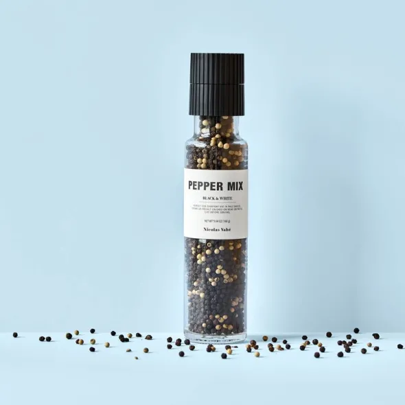 Pepparmix svart & vit 160 g