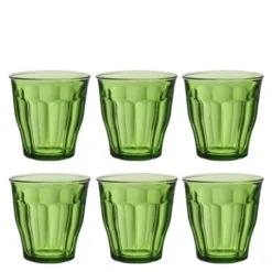 Picardie vattenglas 25 cl 6-pack grön
