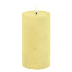 Pillar LED Blockljus 8x15 cm Ljusgul