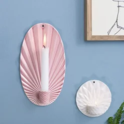 Pipanella Waves väggljusstake 24,5 cm blush