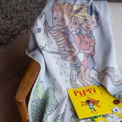 Pippi babyfilt 72x105 cm Ridtur