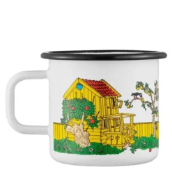 Pippi emaljmugg 37 cl Vägen hem