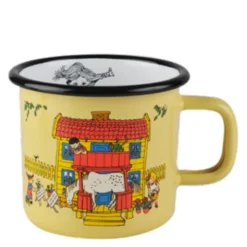 Pippi emaljmugg villa villekulla 37 cl