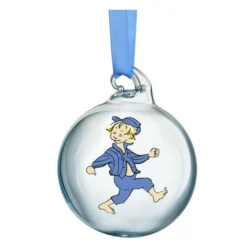 Pippi & Emil dekorationskulor 5 cm 4-pack