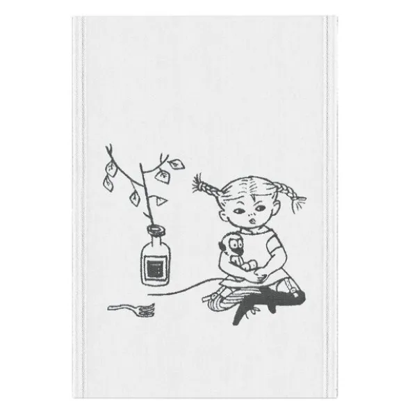 Pippi kökshandduk 35x50 cm Sockerdricka