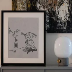 Pippi kökshandduk 35x50 cm Sockerdricka