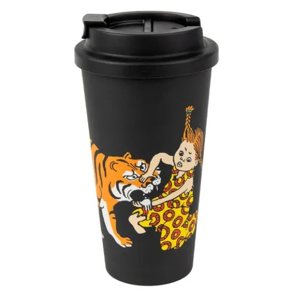 Pippi take away mugg 45 cl Pippi tiger svart