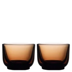 Pirch espressoglas 9 cl 2-pack Amber