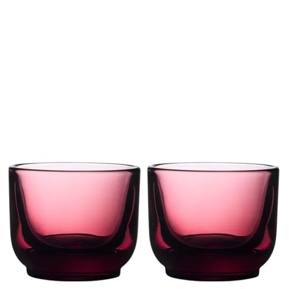 Pirch espressoglas 9 cl 2-pack Garnet