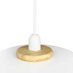 Planet pendellampa 36 cm vit