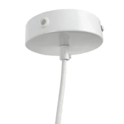 Planet pendellampa 36 cm vit