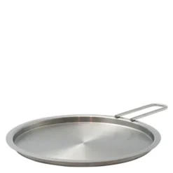 Platt lock 20 cm rostfritt stål