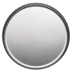 Pleats bricka 31 cm blankt stål
