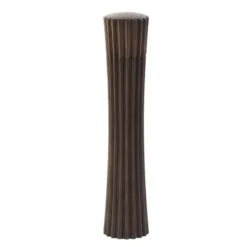 Pleats salt- och pepparkvarn keramiskt 26 cm mörkt askträ