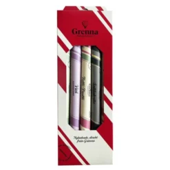 Polkagris karamellstänger 5-pack 250 g röd