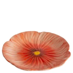 Poppy Tallrik 21 cm Röd