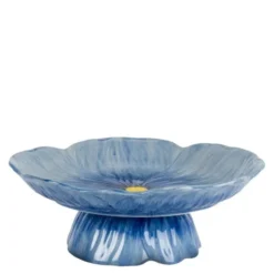 Poppy tårtfat 26 cm blå