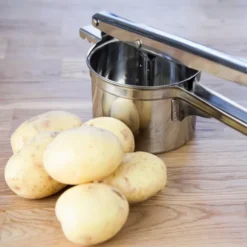 Potatispress 34 cm stål