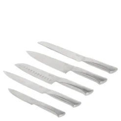 Precision knivset 5 delar rostfritt stål
