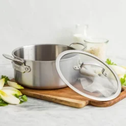 Premiere obelagd 5-lagers gryta med lock 20 cm 3,11 L