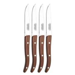 Premium BBQ grillkniv 4-pack natur