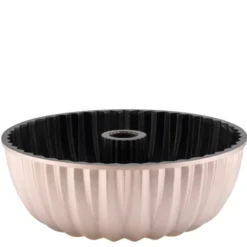 Premium sockerkaksform vattenfall 24,5 cm 2,5 L roséguld