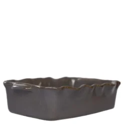 Provence Gratängform 33x23 cm Mörkgrå blank