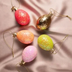 Påskornamentset Sorbet Sparkle Eggs box