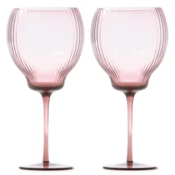 Pum Vinglas 24,5 cm 2-pack Lila