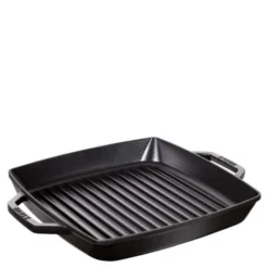 Pure Grillpanna 28 cm kvadratisk Svart