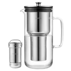 Purifier vattenfilterkanna 1,18L glas/stål