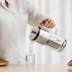 Purifier vattenfilterkanna 1,18L glas/stål