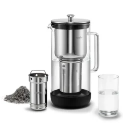 Purifier vattenfilterkanna 1,18L glas/stål