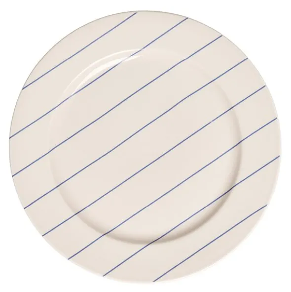 Pyjamas tallrik 23 cm Pastel beige/Midnight blue