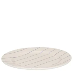 Pyjamas tallrik 23 cm Pastel beige/Midnight blue