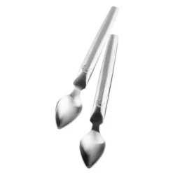 Quenellesked S 18 cm 2-pack silver matt