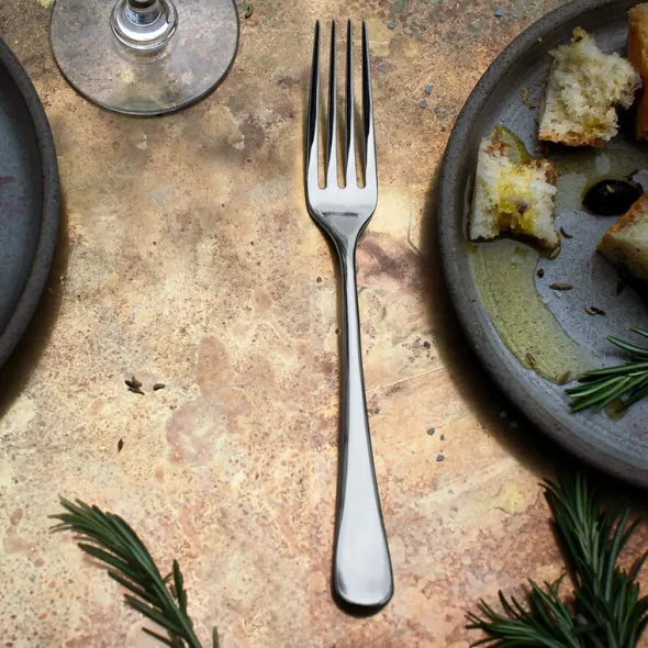Radford Bright Dessertgaffel 17,5 cm blankt stål