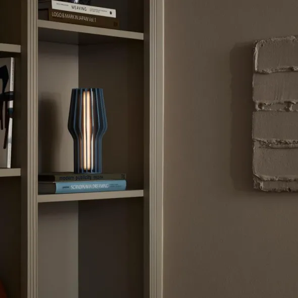 Radiant LED-lampa 25 cm Dusty blue