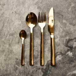 Raw Bestickset 48 delar Guld