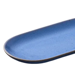 RAW Colour oval tallrik 25 cm Blueish