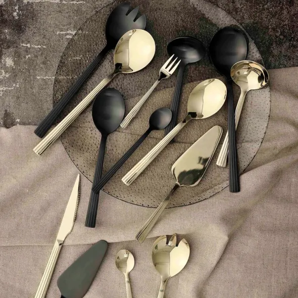 RAW Cutlery sås/potatisked 2 delar matte black