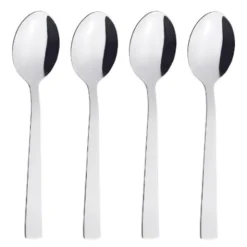 RAW Dessertsked 4-pack Rostfritt stål