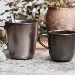 Raw Kaffemugg 20 cl Metallic Brown