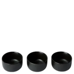 Raw Miniskålar 3-pack Titanium Black