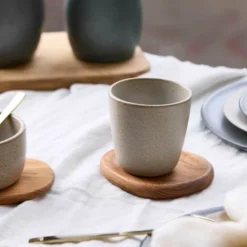 RAW mugg utan öra 30 cl sandy beige