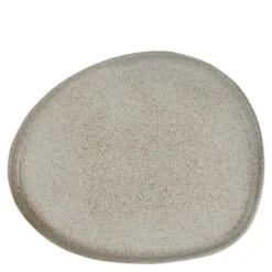 RAW Organic tallrik 24x21 cm sandy beige