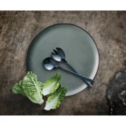 Raw Salladsset 2 delar Svart